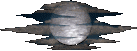 moon against clouds
